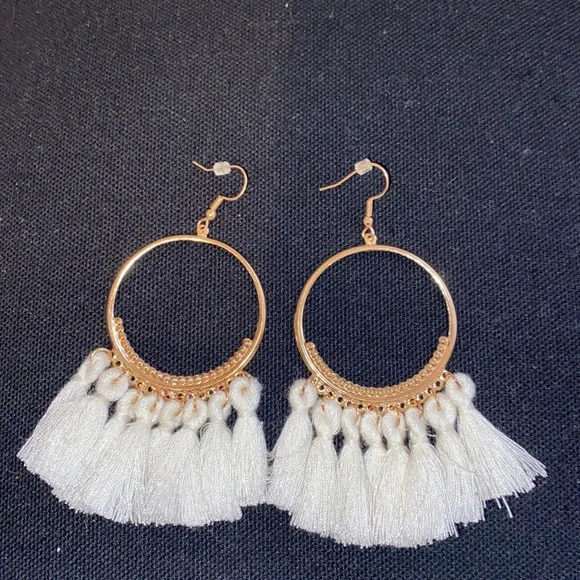 Fringe earrings - Picture 2 of 2